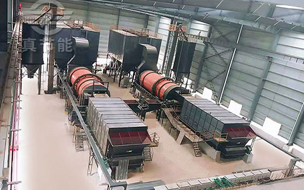 薯渣烘干機現場 薯渣烘干機現場