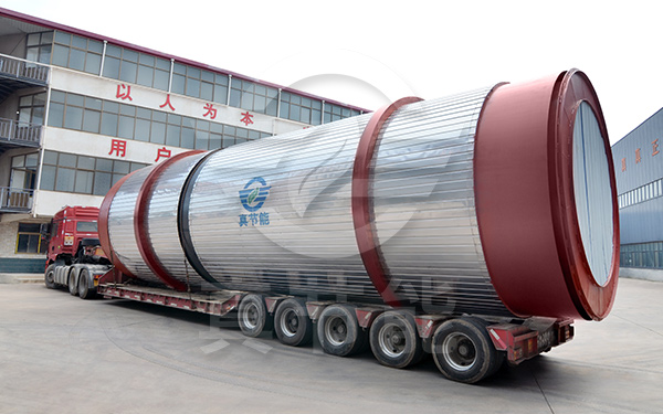 藥渣烘干機運輸現(xiàn)場